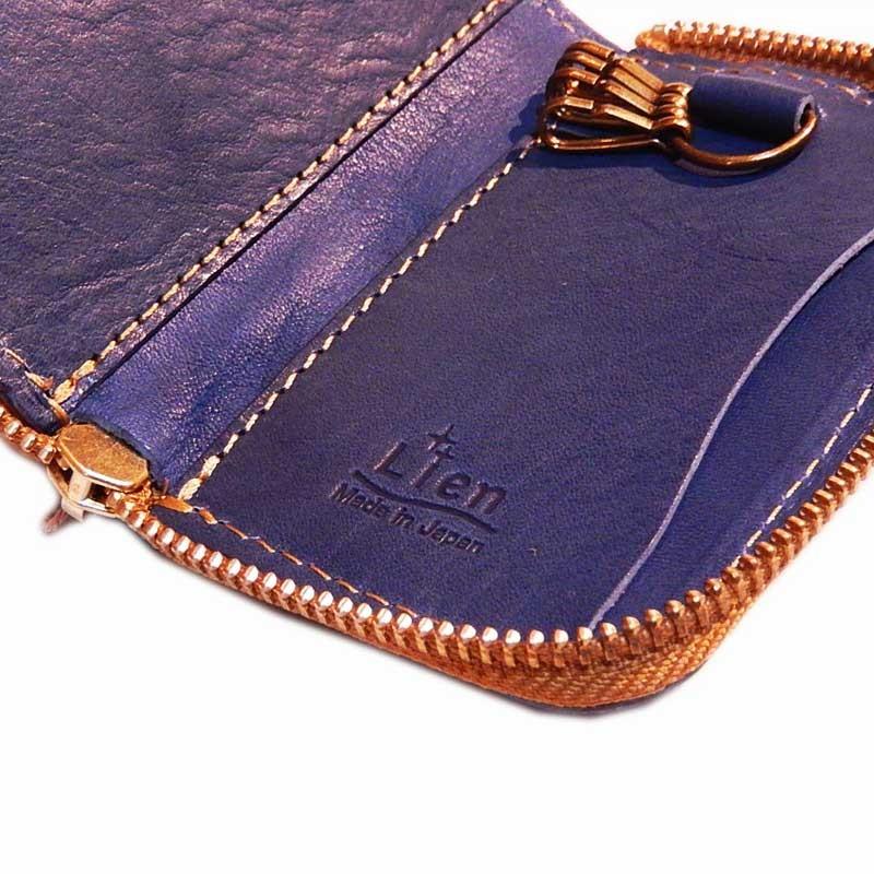 リアン ヴォーノカードポケットつきキーケース レディース かわいい 日本製 キーホルダー プレゼント ギフト メンズ 本革 スマートキー バレンタイン |  | 04