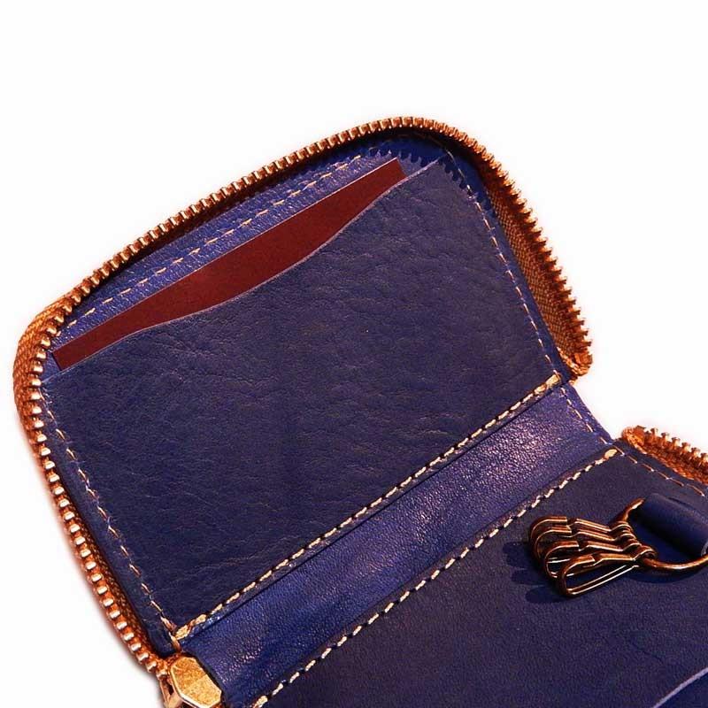 リアン ヴォーノカードポケットつきキーケース レディース かわいい 日本製 キーホルダー プレゼント ギフト メンズ 本革 スマートキー バレンタイン |  | 05