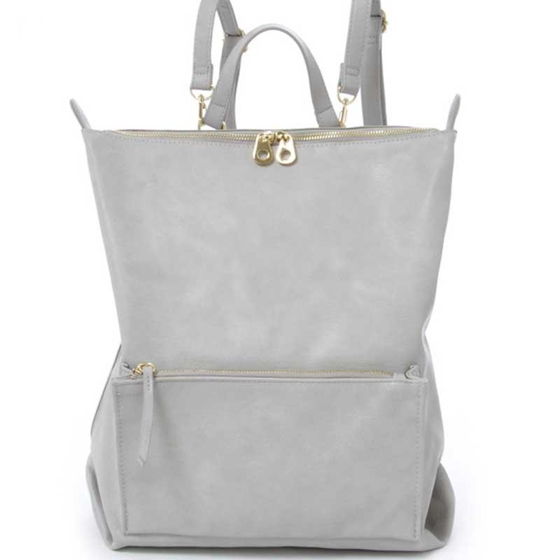 リュックサック バックパック デイパック レガートラルゴ（Legato Largo）フェイクレザーショルダーベルト付2WAYリュック |  | 04