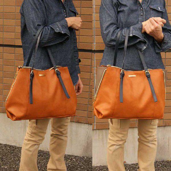 カジュアル セレクションカジュアルセレクション バイカラートートバッグ |  | 04