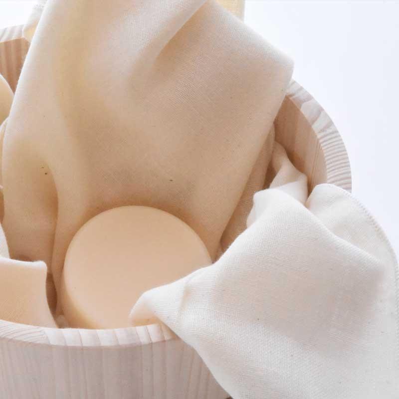 蚊帳の産地奈良の職人と作ったボタニカルなボディタオル【日本製】 |  | 01