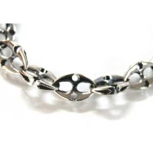 インポート ブランドONEonONEフューチャリングソールフェティッシュシルバーブレス obr-02 | 