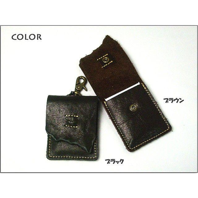 ダブル焦がしレザー携帯灰皿ipod nano入れとしても使えちゃう |  | 02