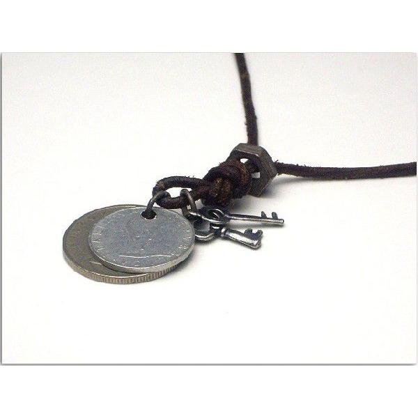 革 本革 ヴィンテージ加工 レザー 革 ネックレス日本製 楽ギフ_包装 | 