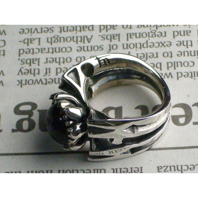 シルバー 925 スターリングシルバー CRUEL ONYX シルバーリング訳あり・・・ギャランティーカードやオリジナルの袋がない場合があります |  | 01