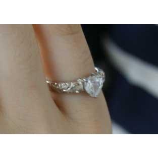 シルバー 925 スターリングシルバー 925シルバーとジルコニアのピンキーリング |  | 01