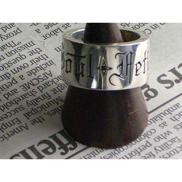 シルバーリング ソウルフェティッシュ GARNET訳あり ギャランティーカードやオリジナルの袋がない場合があります |  | 01