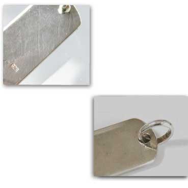 925スターリングシルバープレートペンダントトップ誕生石 |  | 01