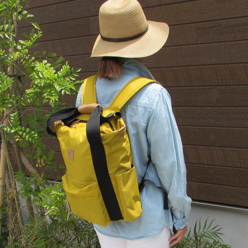 リュックサック/バックパック/デイパック/And/Mikka/アンドミカ/ウオータープルーフリュック＆トート2wayバッグ/アウトドア/レディース/大人/軽量 | 