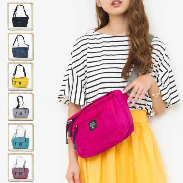 ウエストバッグ/ボディーバッグ/アウトドア/斜めがけ/アンドミカAnd/Mikka/ウオータープルーフ/撥水 | 