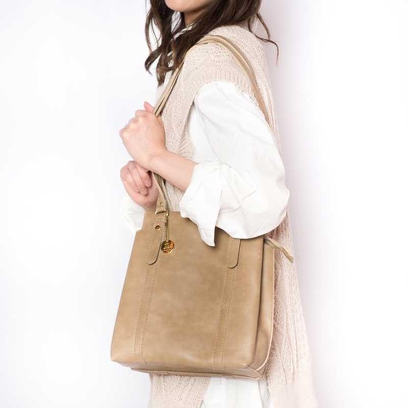 アンドミカ【and mikka】3層2wayフェイクレザーリュック |  | 10