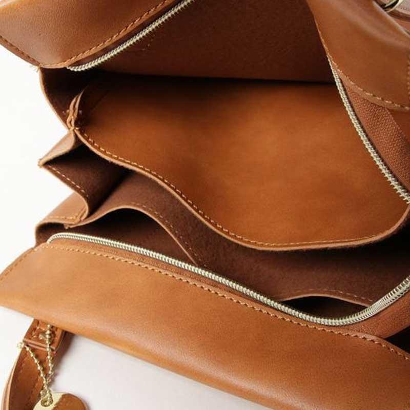 アンドミカ【and mikka】3層2wayフェイクレザーリュック |  | 07