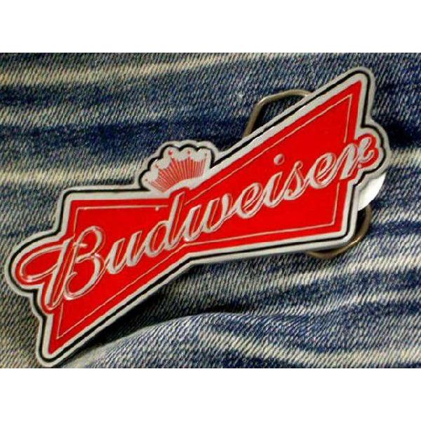 バックル ベルトバックル 通販 Budweiserレッドバックル あす楽対応 | 