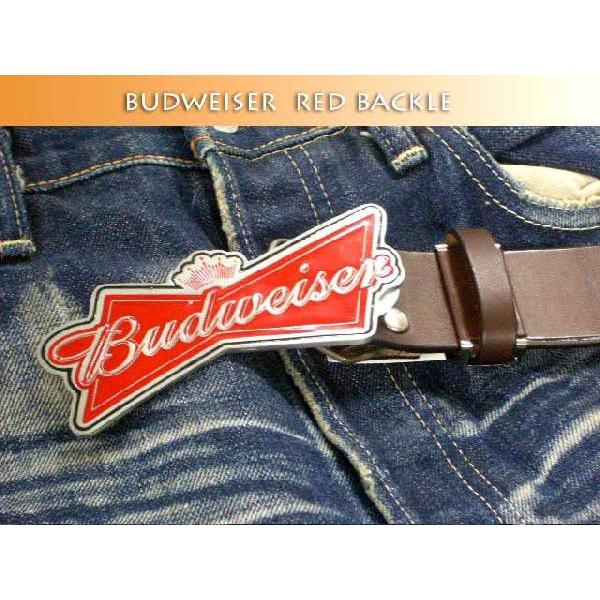 バックル ベルトバックル 通販 Budweiserレッドバックル あす楽対応 |  | 01