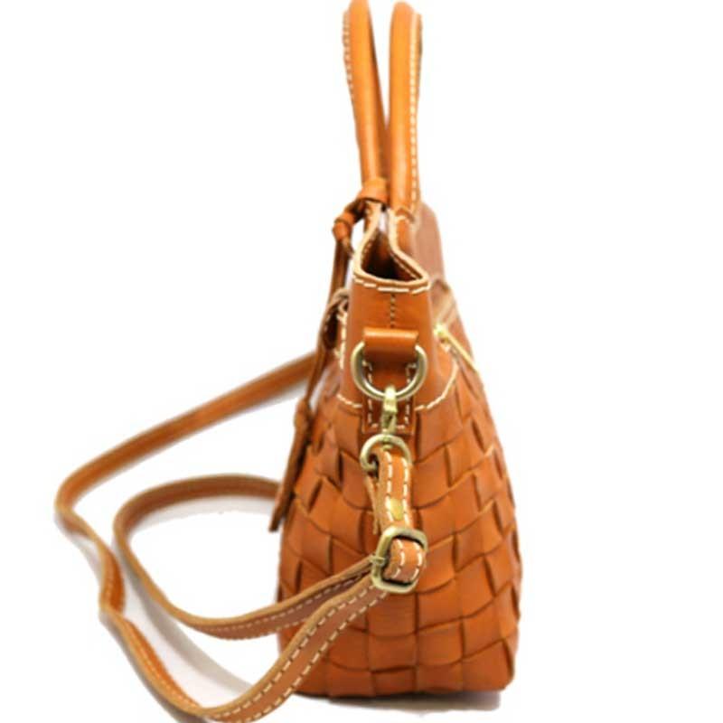 zucchero filato(ズッケロ フィラート) レザーメッシュハンドバッグ |  | 04