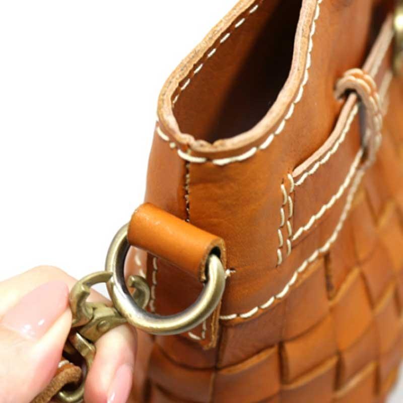 zucchero filato(ズッケロ フィラート) レザーメッシュハンドバッグ |  | 06