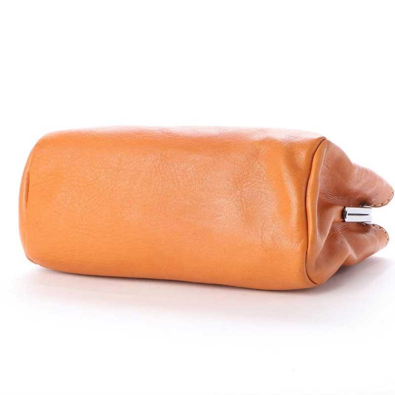 ガマ口メッシュハンドバッグ/ショルダーバッグ baqette バケット 本革 牛革 |  | 05