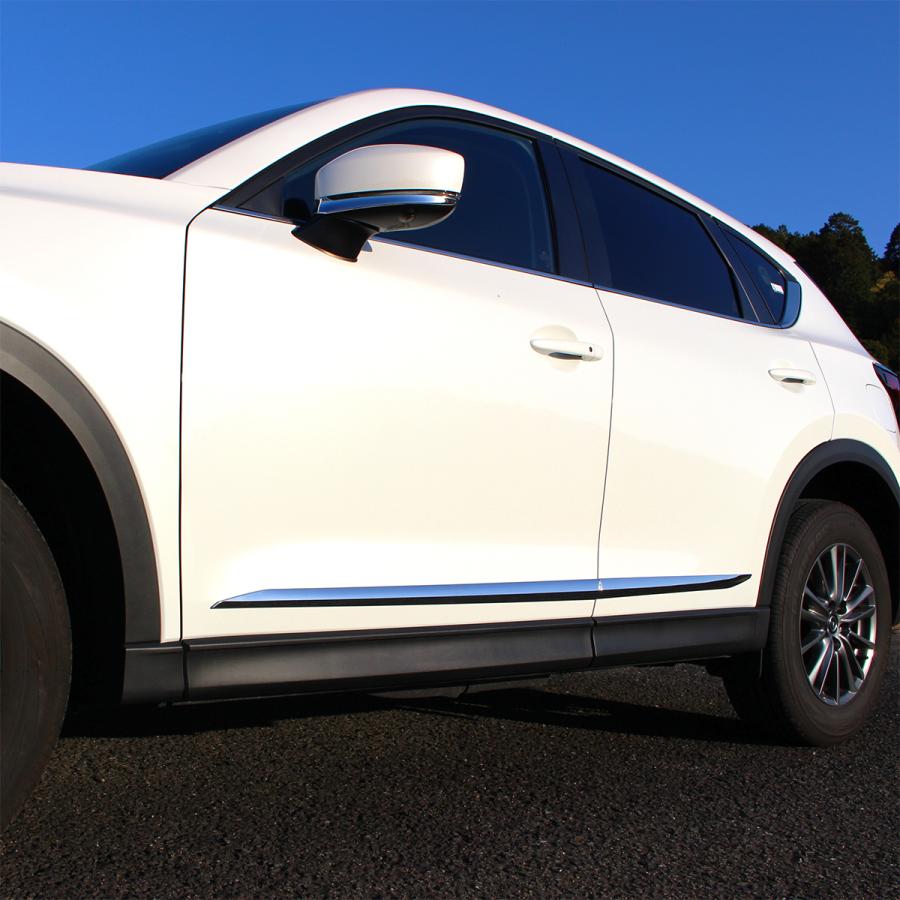 マツダ（Mazda） CX-5 アクセサリ サイドボディ ガーニッシュ メッキ