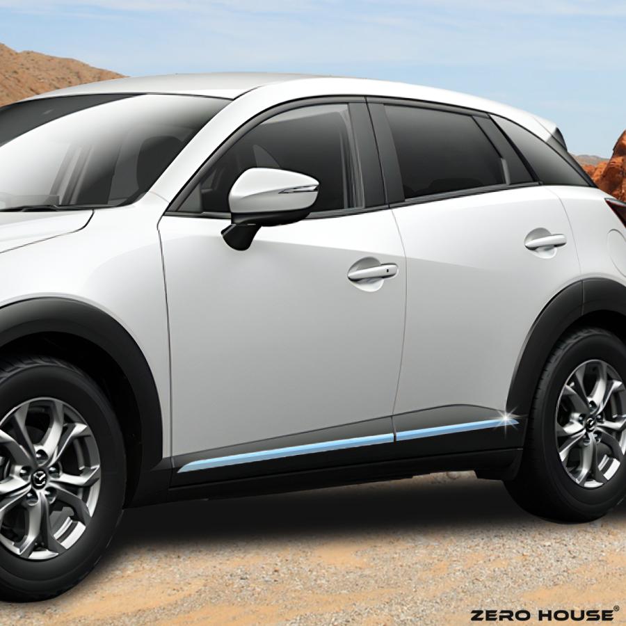 マツダ（Mazda） CX-3 DK系アクセサリ サイドボディ ガーニッシュ