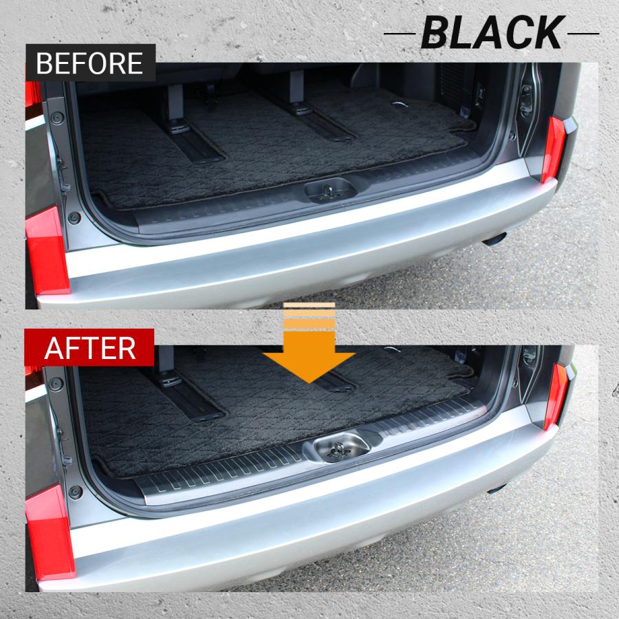 三菱（MITSUBISHI） デリカ D5 アクセサリ ラゲッジ スカッフプレート