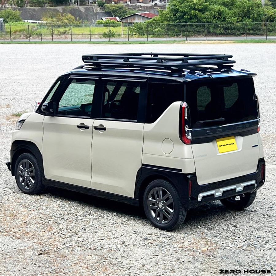 三菱（MITSUBISHI） 【新型対応】デリカミニ ルーフキャリア ルーフ 