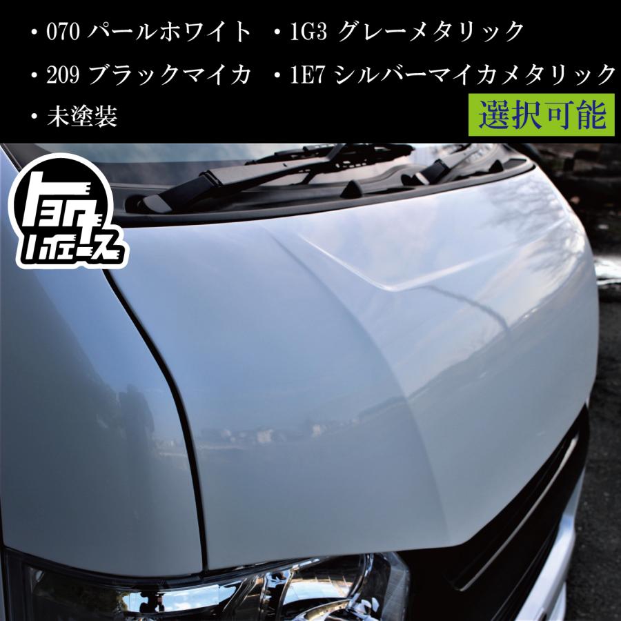好評 ZERO HOUSEハイエース 200系 ボンネット バッドフェイス FRP製