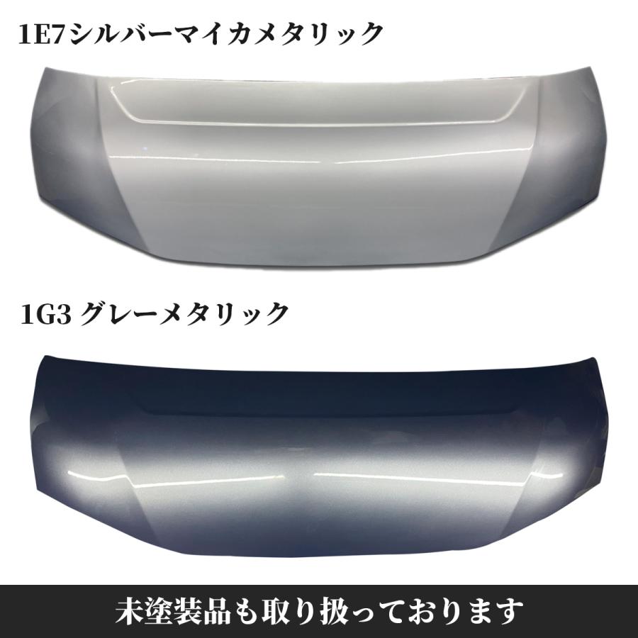 ハイエース バッドフェイス 1E7 シルバー ハイエース ボンネット バッドフェイス FRP製 塗装品 純正色 070
