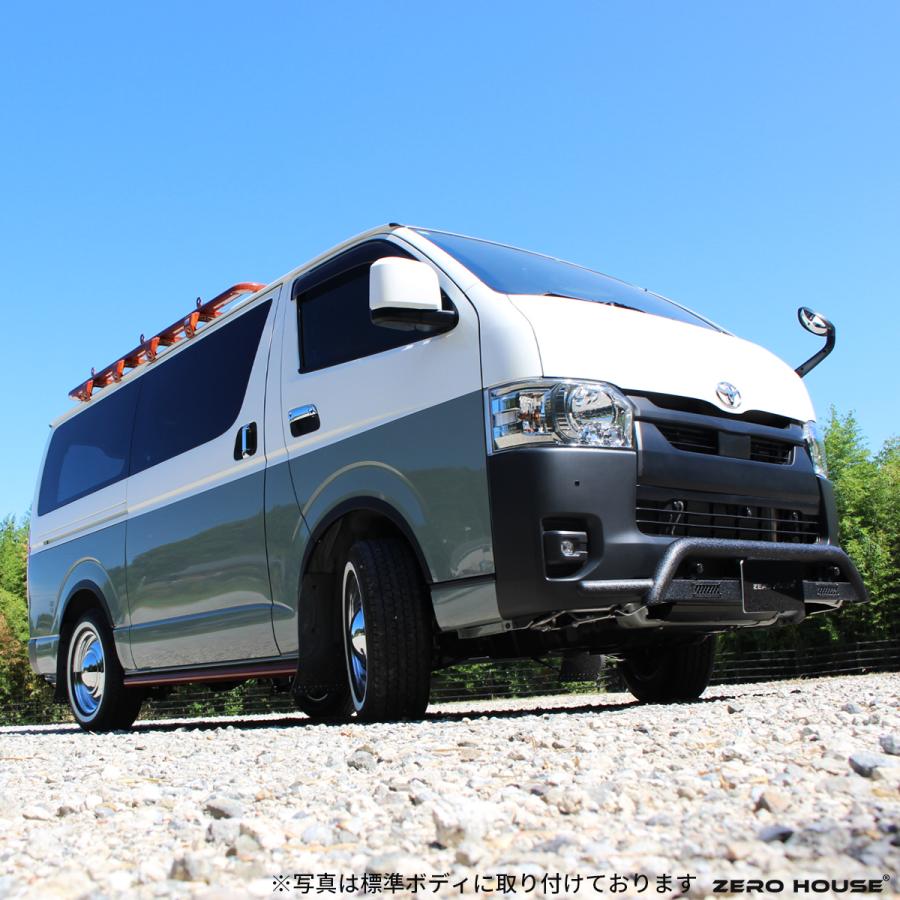 ハイエース 【車検対応】ハイエース 200系 バンパーガード フロント 