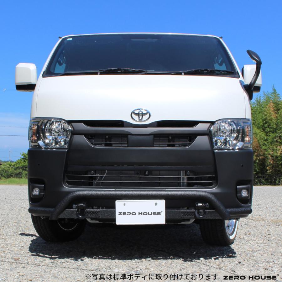 ハイエース 【車検対応】ハイエース 200系 バンパーガード フロント