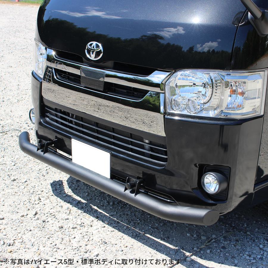 ハイエース 200系 フロント バンパーガード スキッドバー ハイエース 200系 フロント バンパーガード スキッドバー