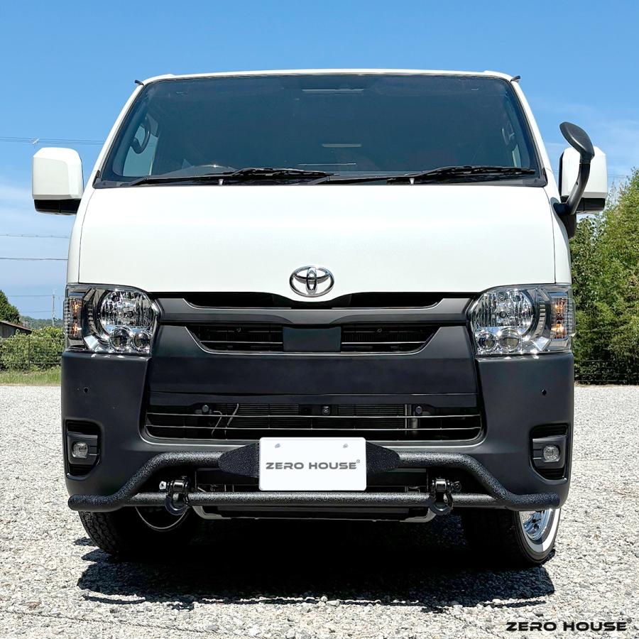 ハイエース 【車検対応】ハイエース 200系 バンパーガード フロント