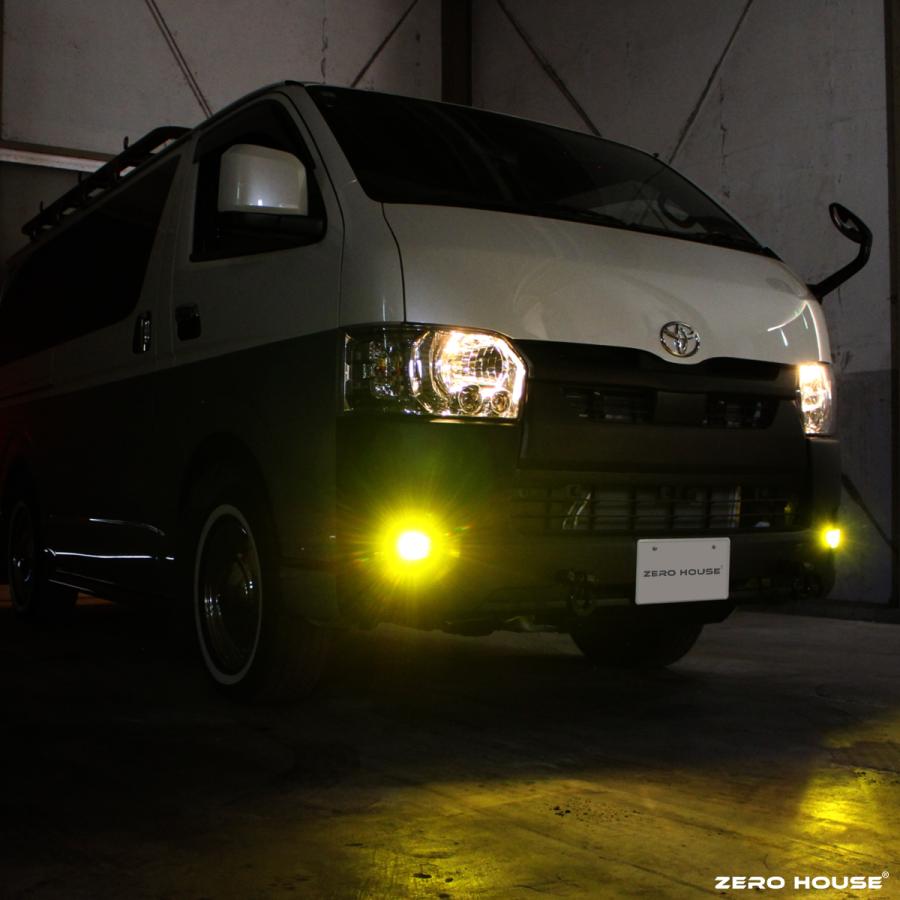 ハイエース トヨタ 200系 フォグランプ 標準 ワイド 4型〜現行 LED