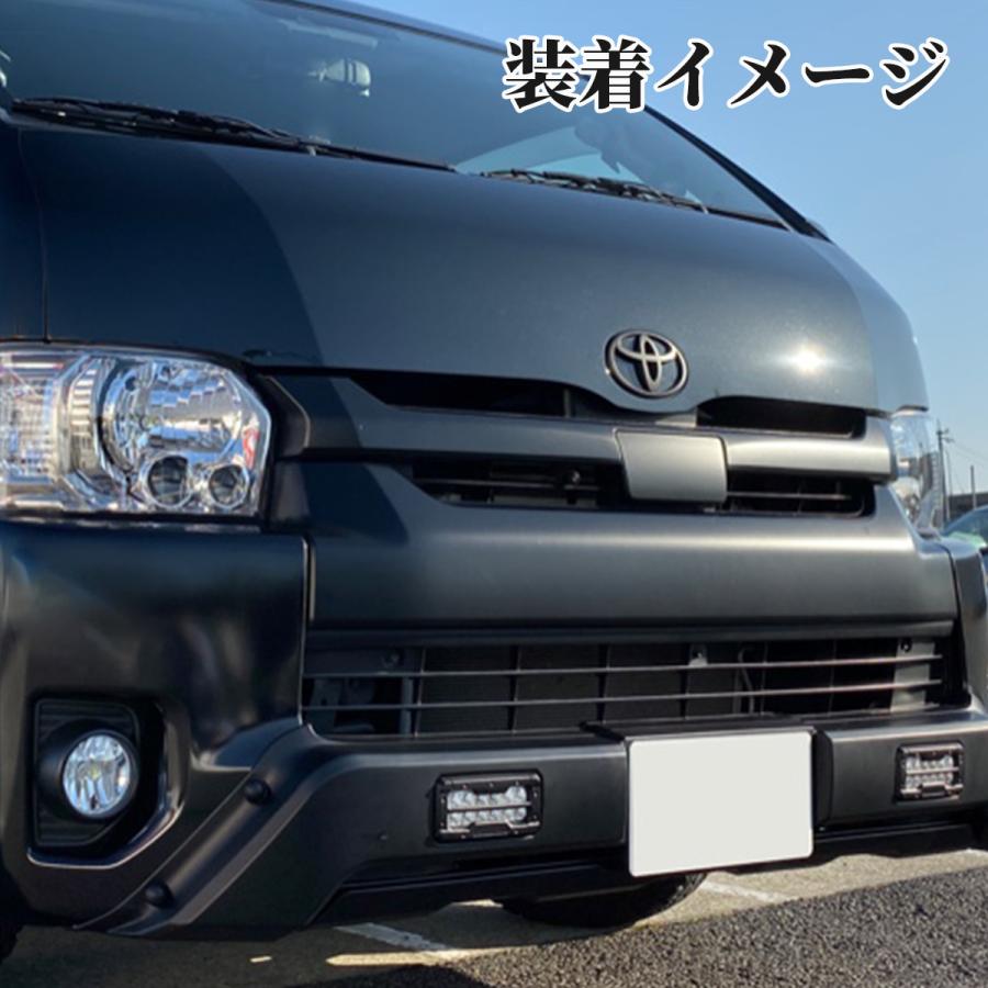 ハイエース バンパーガード フロント バンパー ガード エアロ ハイエース バンパーガード フロント バンパー ガード エアロ