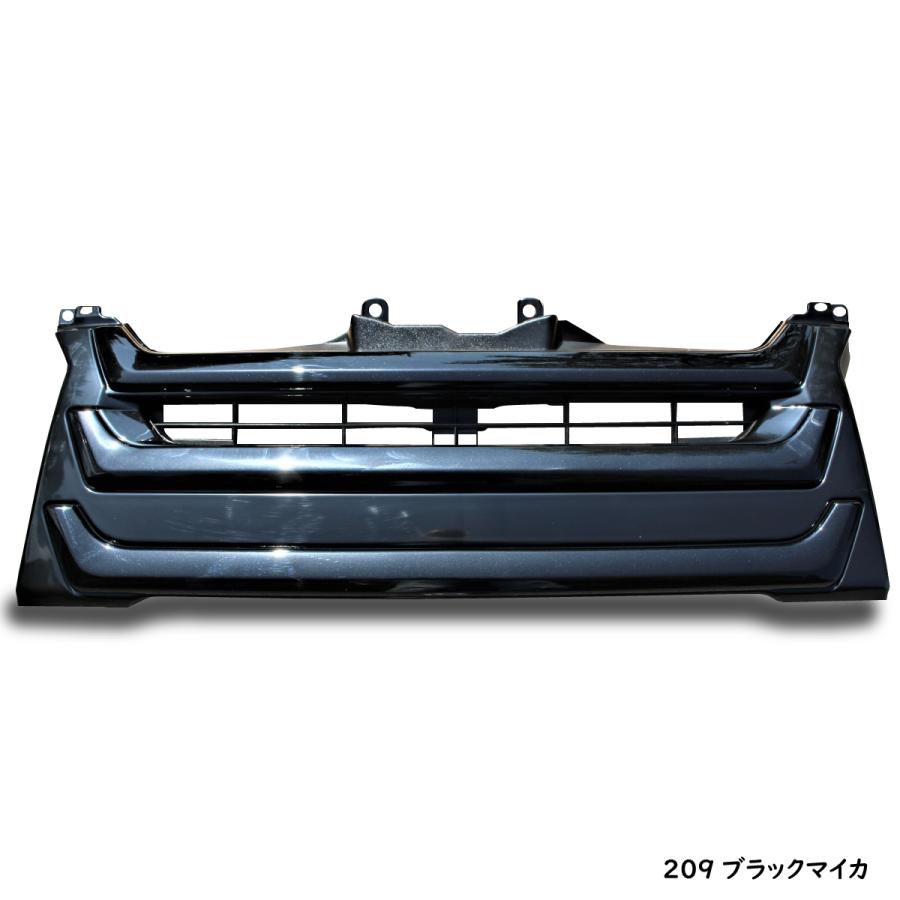 ハイエース レジアスエース 標準ボディ グリル フロント ナロー マッド