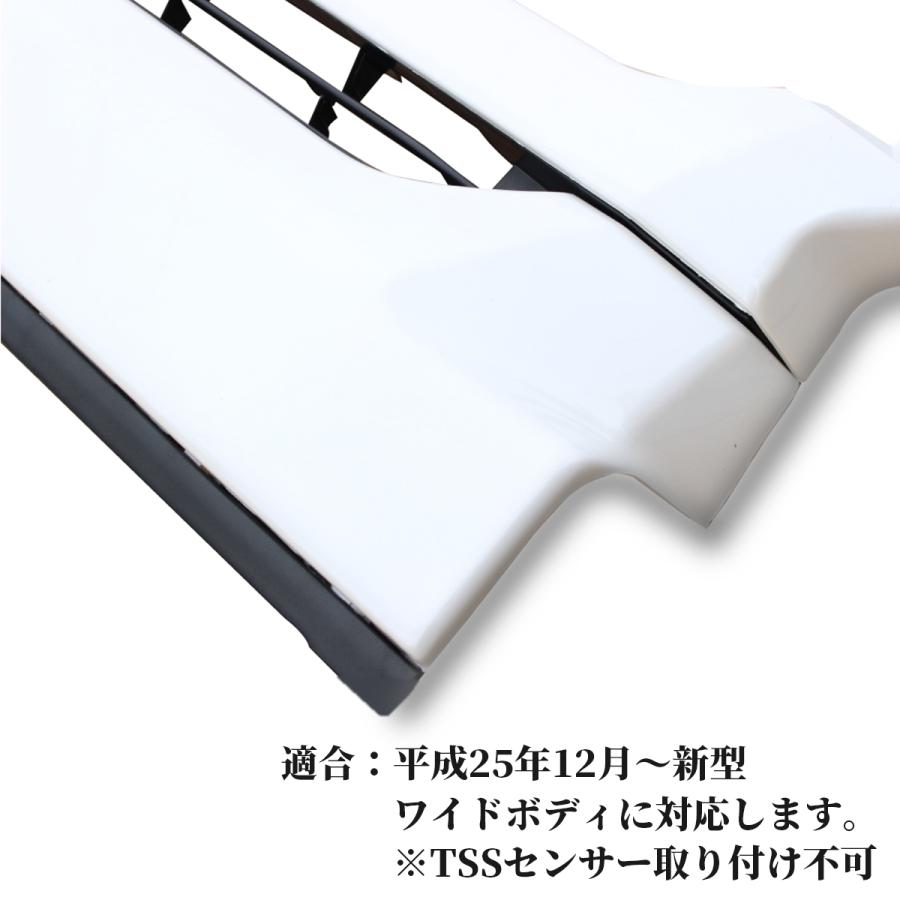 【ZERO HOUSE】ハイエース 200系 ハイエース レジアスエース 4型 5型 6型 ワイドボディ用　フロント グリル 純正タイプ 070 209 マッドブラック｜zero-house｜07