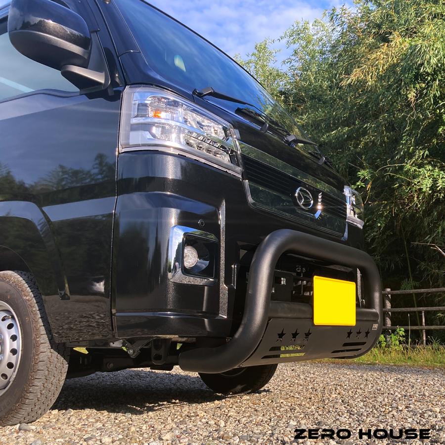 ハイゼット ブルバー カンガルーバー ハイゼット ジャンボ ハイルーフ トラック フロント バンパー グリル