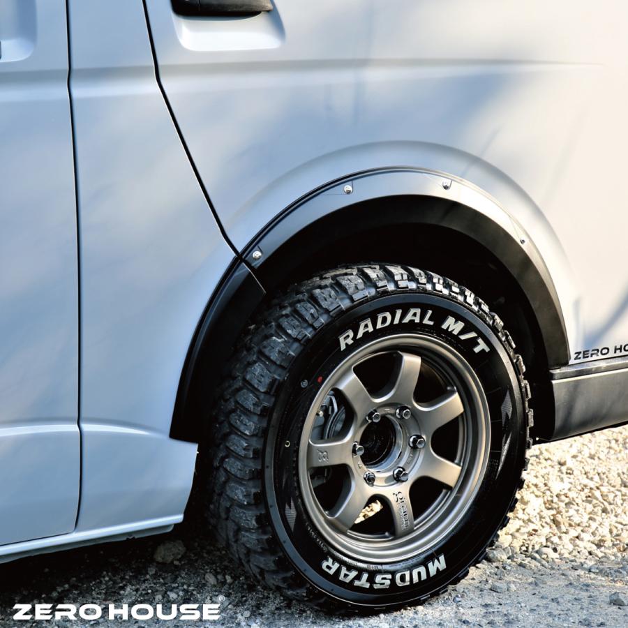 ハイエース オーバーフェンダー アゲ系 オフロードカスタム 200系 標準