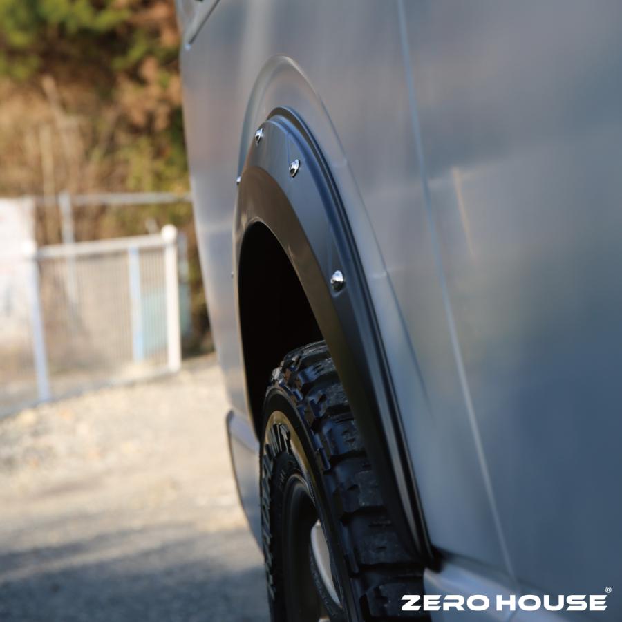 【ZERO HOUSE】ハイエース オーバーフェンダー ハイエース200系 標準・ワイドボディ オーバーフェンダー レジアスエース 1-7型