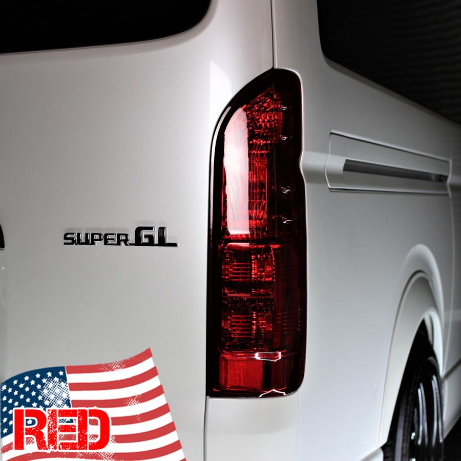 ハイエース トヨタ 正 タイプ USDM 仕様 200系 テールランプ S-GL 純