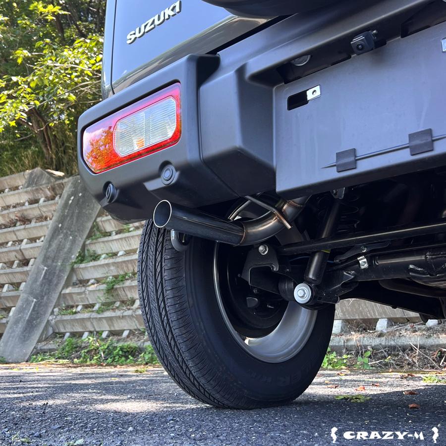 ジムニー 【純正バンパー対応】ジムニー シングル出し マフラー