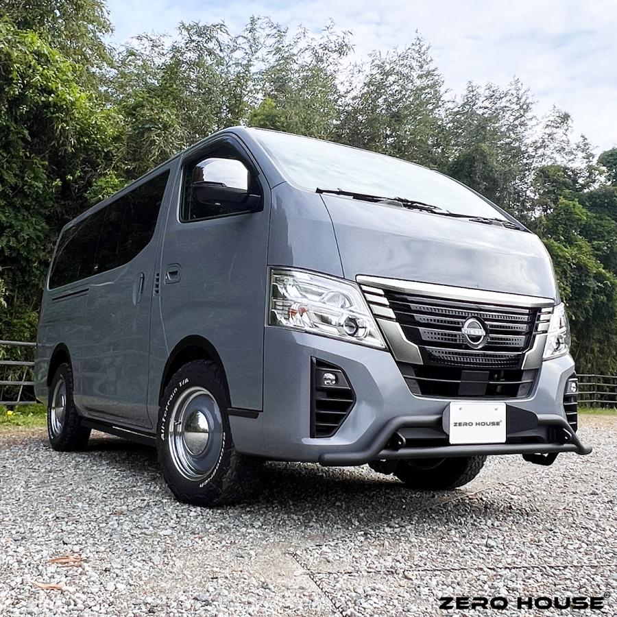 日産 NV350 キャラバン サイドバー サイドガード オフロード 結晶