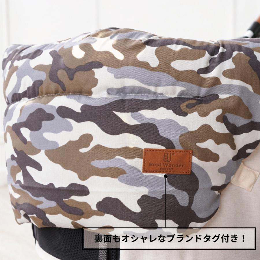 リバーシブル デニム風 アメリカン 迷彩 ペットカート クッション あご