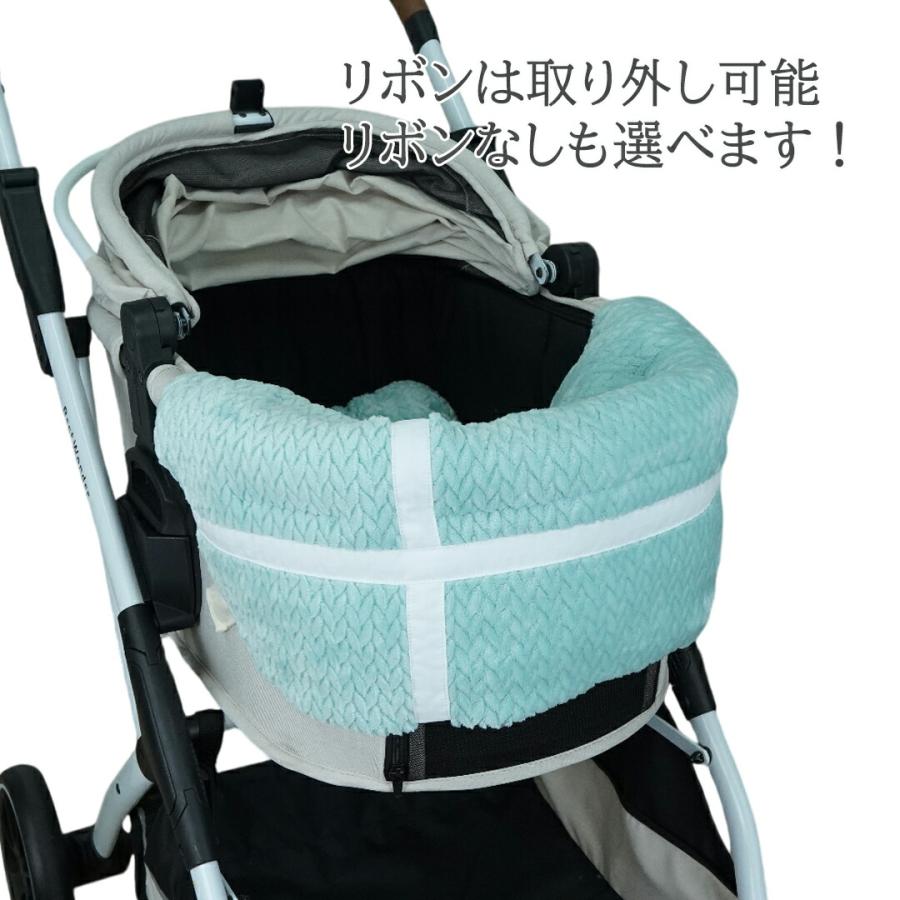 3in1】秋冬ファー ティファニーブルー ペットカート クッション あご