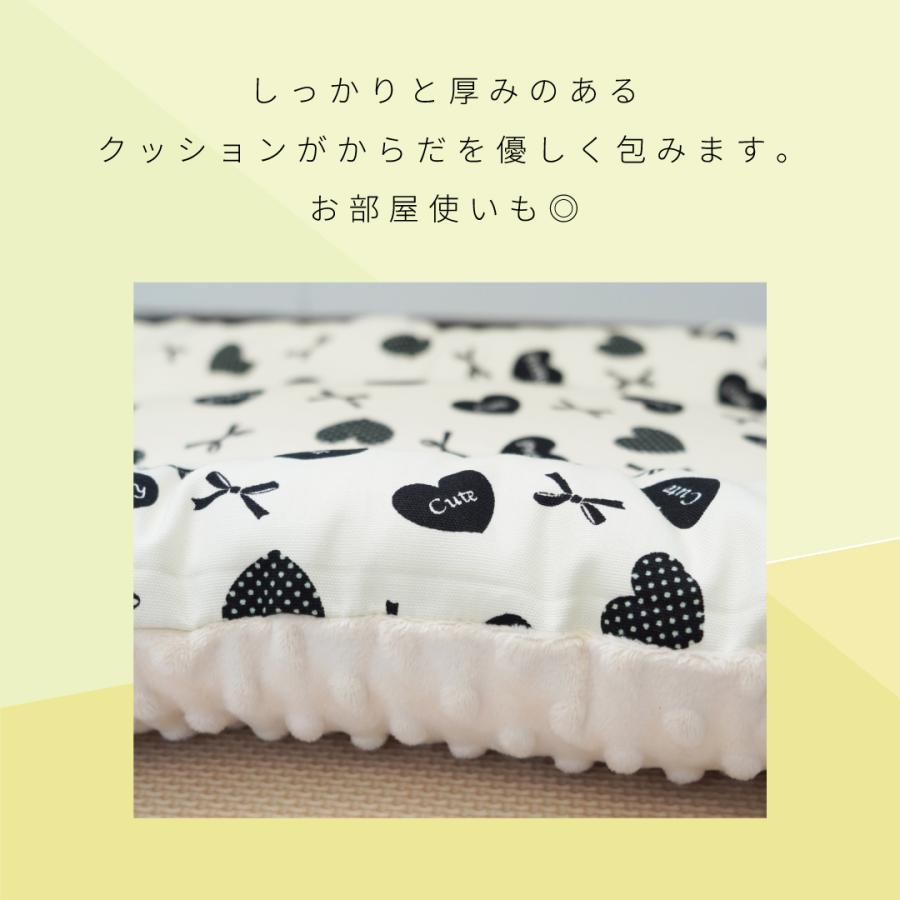 【2点セット】ペットカートクッション  リバーシブル あごのせ コンフォート ハイビスカス ハート リボン クマ かわいい おしゃれ  レギュラー ラージ |  | 10