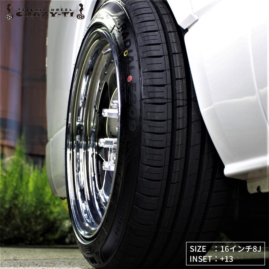 ハイエース 16インチ/8J/P.C.D 139.7/INSET ±0 or +13 ゼロ ハイエース 16インチ/8J/P.C.D 139.7/INSET ±0 or +13 ゼロ