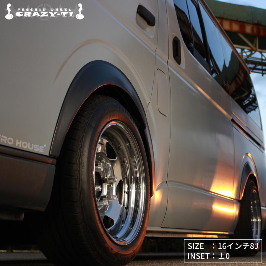 ハイエース 16インチ/8J/P.C.D 139.7/INSET ±0 or +13 ゼロ ハイエース 16インチ/8J/P.C.D 139.7/INSET ±0 or +13 ゼロ