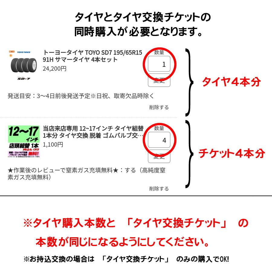 当店来店専用 18~19インチ タイヤ組替 4本分 タイヤ交換 タイヤ取付