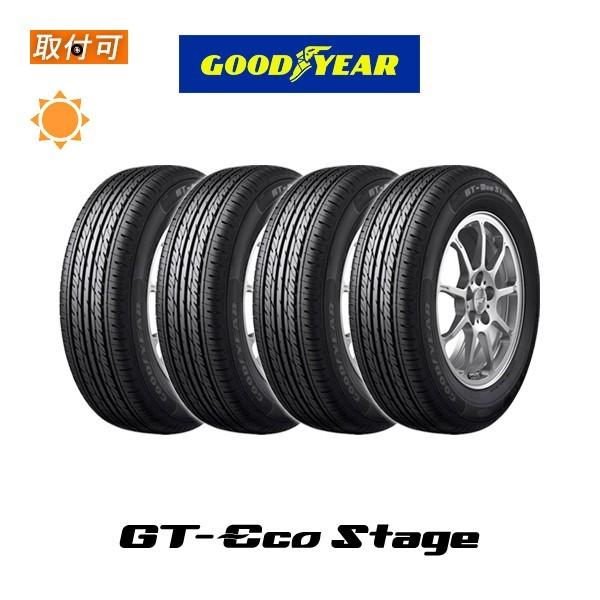 グッドイヤー GT-EcoStage 165/80R13 83S サマータイヤ 4本セット