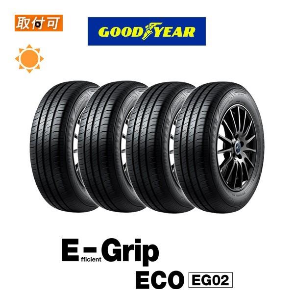 グッドイヤー E-Grip ECO EG02 155/65R14 75S サマータイヤ 4本セット｜zero-tire