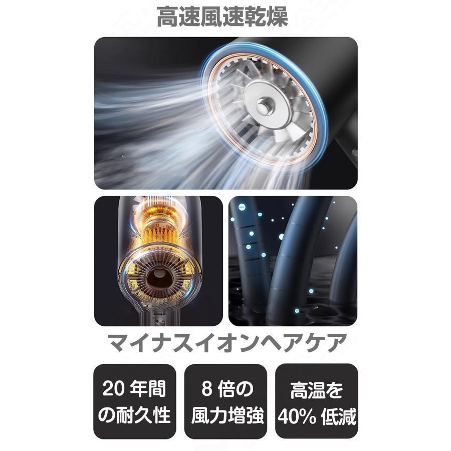 ドライヤー 速乾【5in1多機能】大風量 ヘアドライヤー 1200W